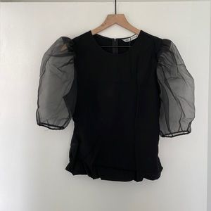 Zara Tank Top with Mesh Sleeves